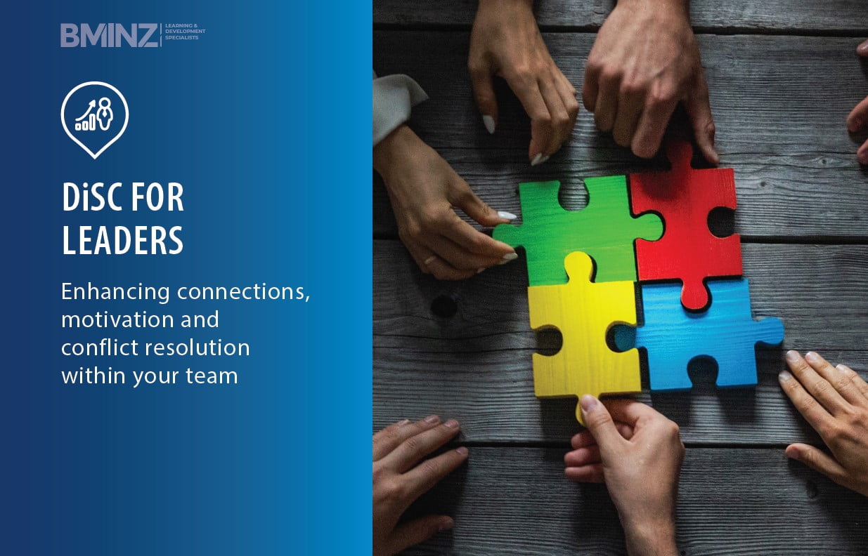 DiSC FOR LEADERS: Enhancing connections, motivation and conflict resolution within your team AT