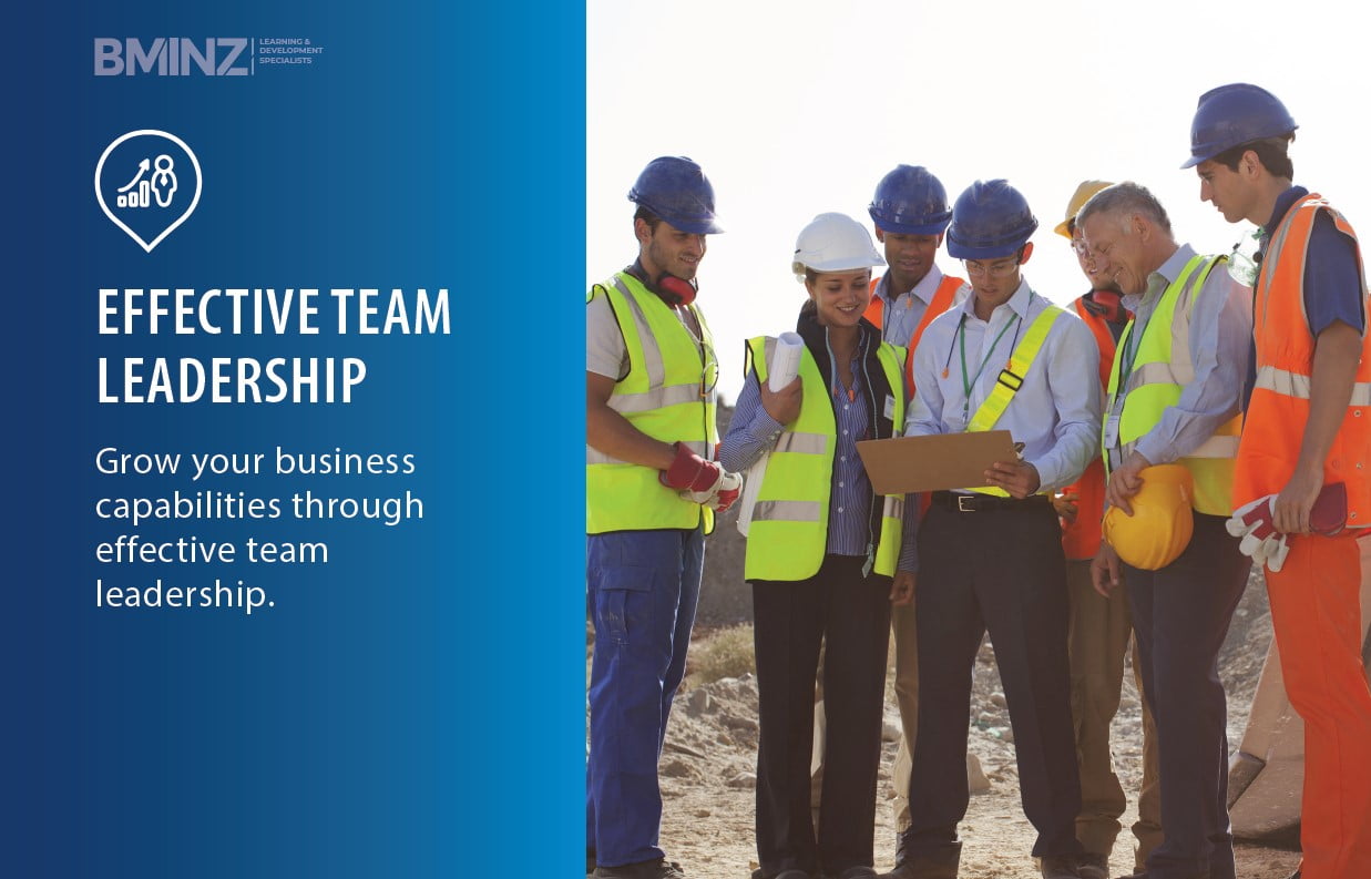 EFFECTIVE TEAM LEADERSHIP Grow your business capabilities through effective team leadership.