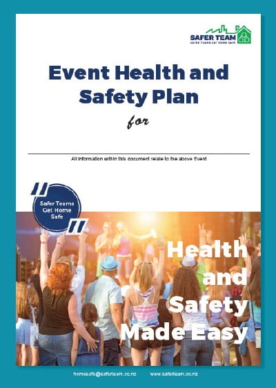 event health and safety plan